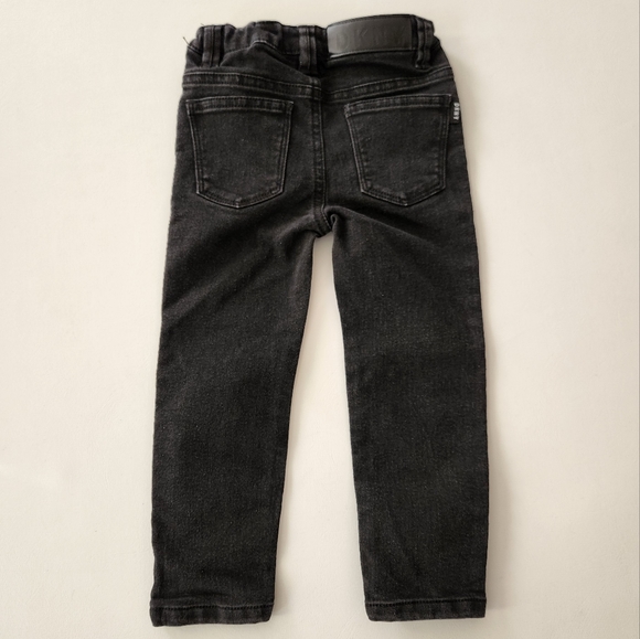 DKNY kids Black stretch denim Jeans - Picture 8 of 10